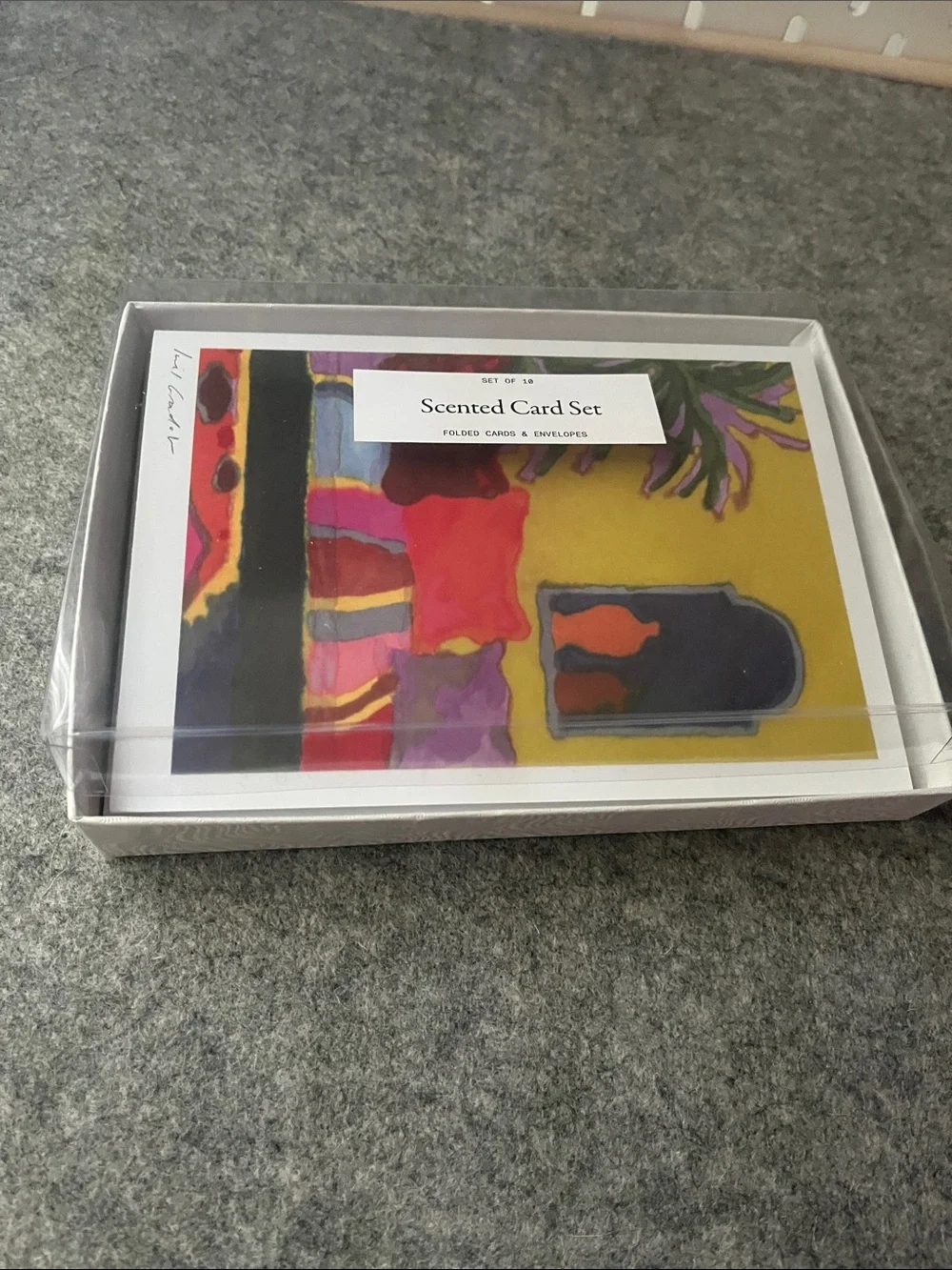 Pura scented cards and envelopes set of 10